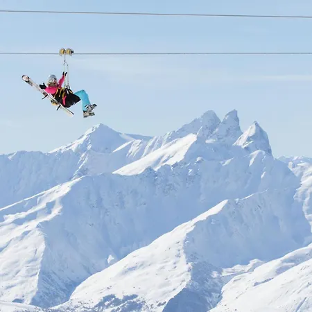 아파트 Vanoise - Location: Belle Vue, 4 Personnes Chaleureux, Centre Station Mae-9047 *