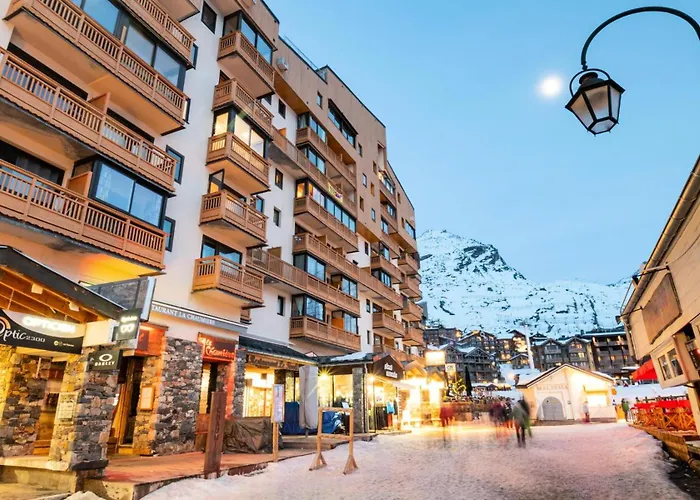 Vanoise - Location: Belle Vue, 4 Personnes Chaleureux, Centre Station Mae-9047 * 발토랑스