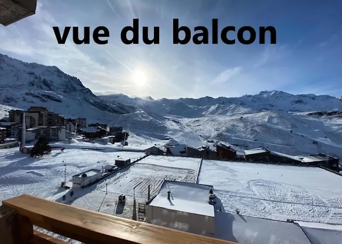 Vanoise - Location: Belle Vue, 4 Personnes Chaleureux, Centre Station Mae-9047 *