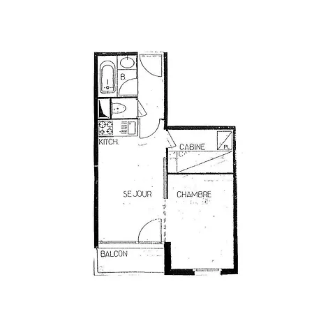Apartmán Vanoise - Location: Belle Vue, 4 Personnes Chaleureux, Centre Station Mae-9047 *